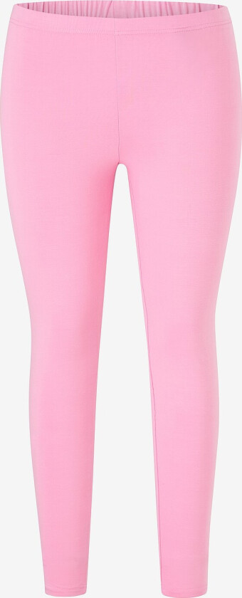 Leggings Long Slim Fit Stretchy Basic - Rosa