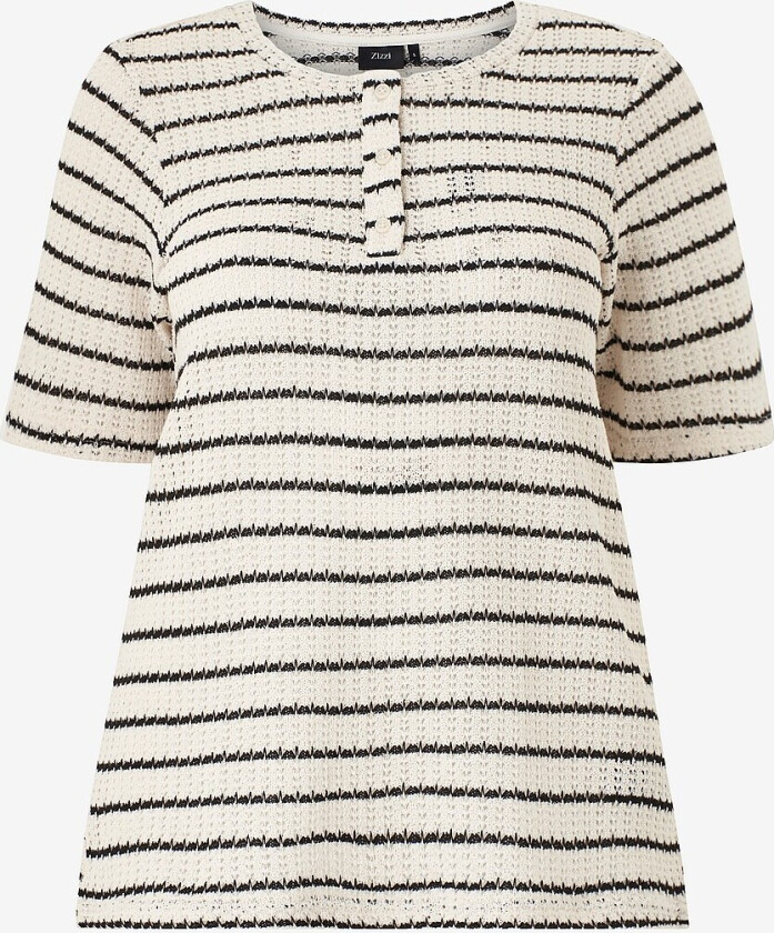 Topp vJusuie 1/2 Shirt - Svart
