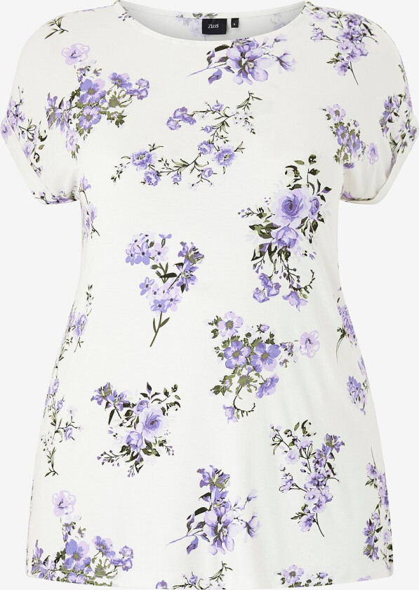 Topp vMalis S/S Tee - Lilla