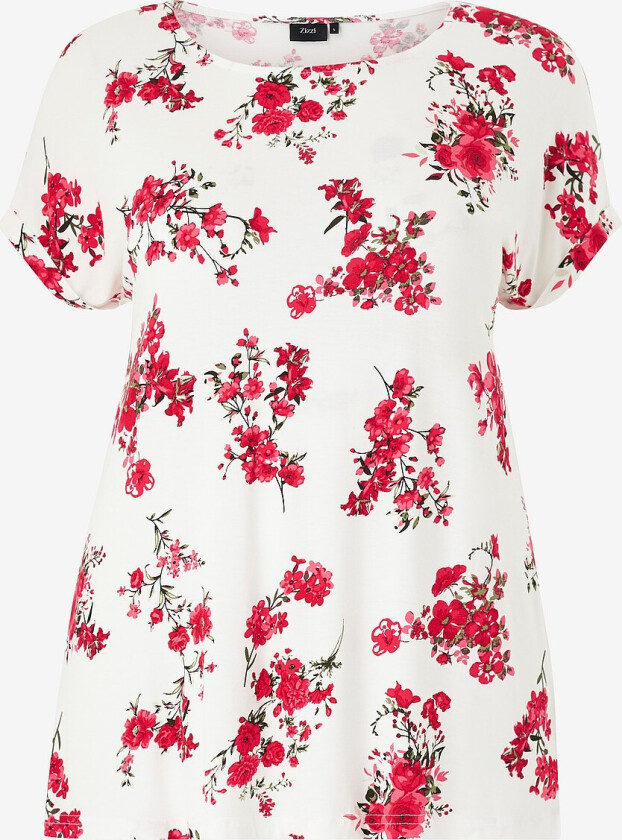 Topp vMalis S/S Tee - Rød