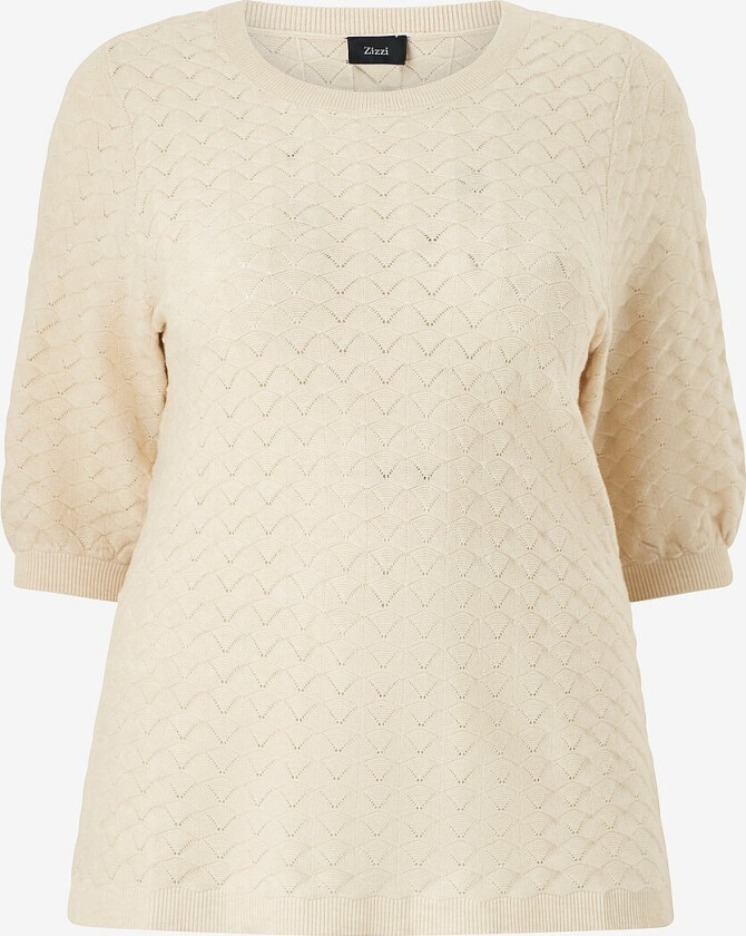 Genser mElla 1/2 Pullover - Beige