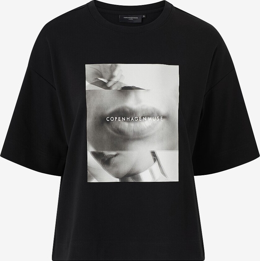 Topp cmMuse-Tee - Svart