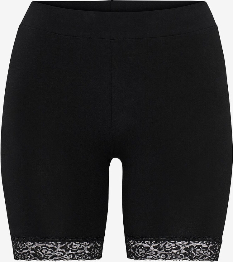 Shorts carTime Shorts With Lace - Svart