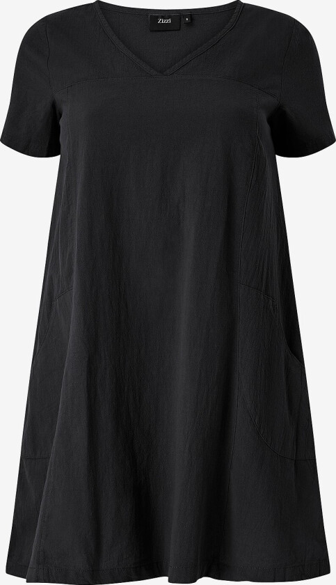 Kjole jEasy S/S Abk A-shape Dress - Svart