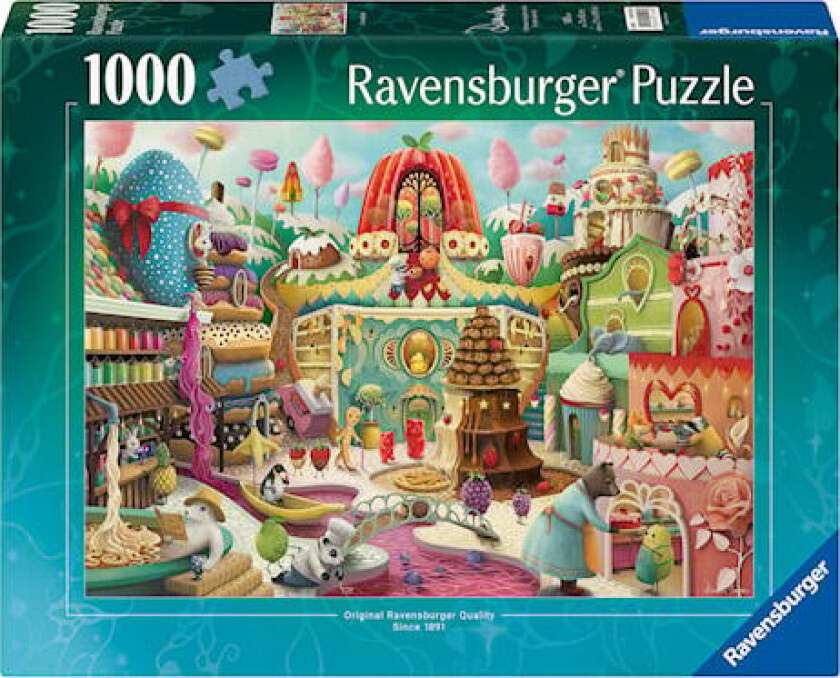 Sweet Street Puslespill 1000 brikker, Ravensburger