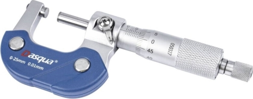 Dasqua 4111-5205 4111-5205 Micrometer 0 - 25 Mm Aflæsning: 0.01 Mm