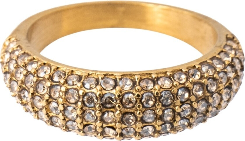 Full Bling Ring Champagne Size 4