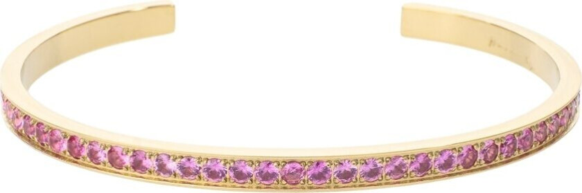Crystal Cuff Broad Pink