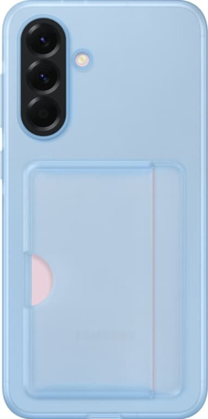 Galaxy A56 deksel med kortspor (blå)