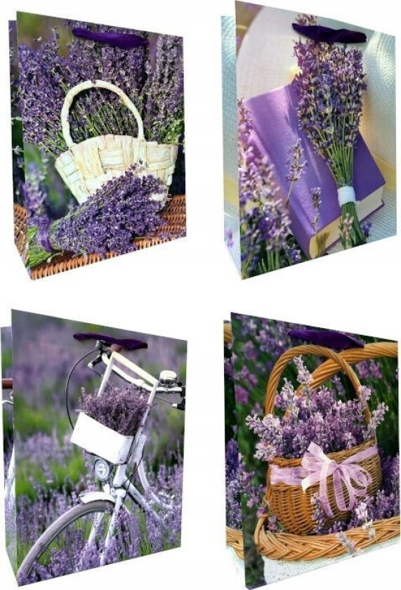 Ju-Piter Gavepose Lawenda 058E 14X17x7cm P12, Pris For 1 Stk.