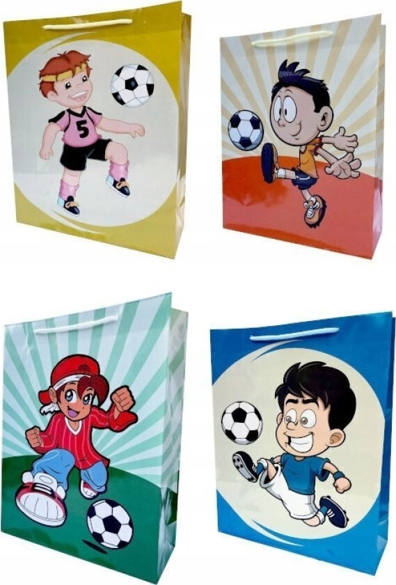 Ju-Piter Laminert Gavepose Gutt 020C 18X24x7cm P12, Pris For 1 Stk.