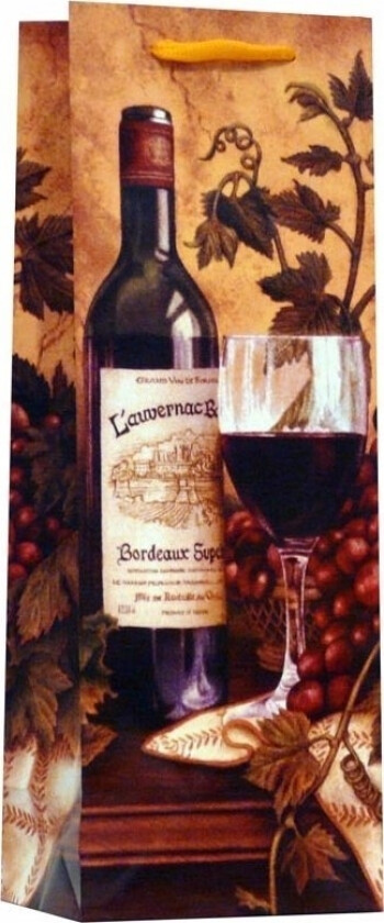 Ju-Piter Gavepose Laminert Flaske 128G 010 P12, Pris For 1 Stk.