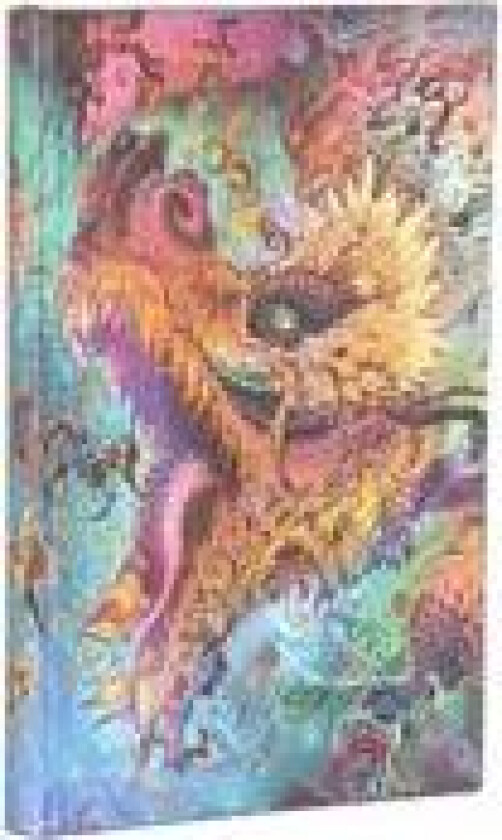 Humming Dragon (Android Jones Collection) Maxi Dot-Grid Softcover Flexi Journal (Elastic Band Closure)
