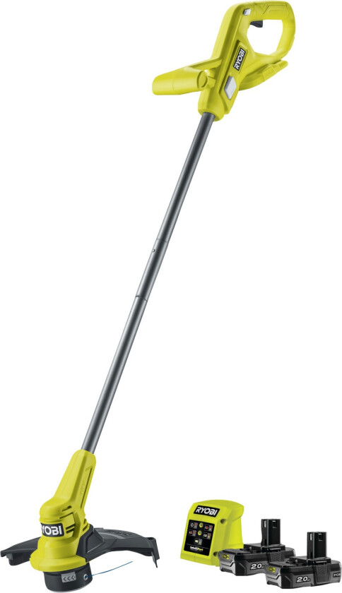 ONE+ RY18LT23A-220 gresstrimmer - 18V (med 2x2,0 Ah batterier)