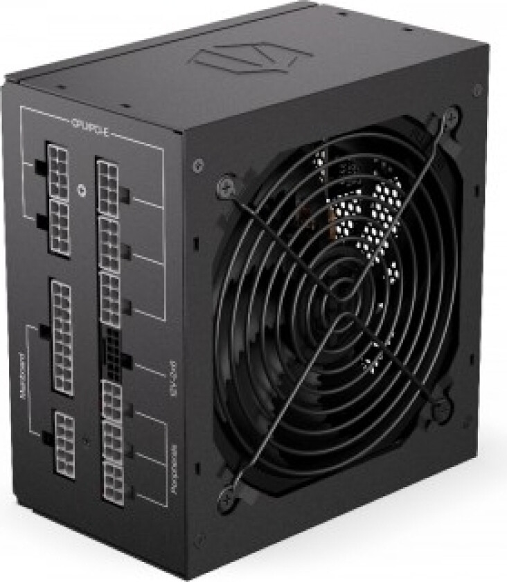 Supremo Fm6 1000 W(Schwarz, Kabel-Management, 1000 Watt)