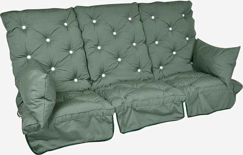 Hengekøye hengekøye putesett flock, Grønn