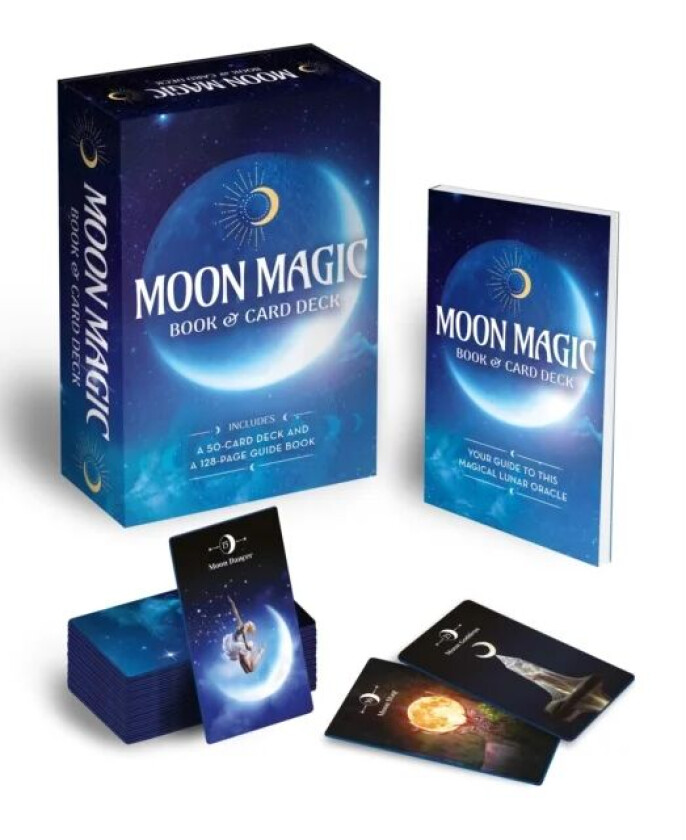 Moon Magic Book & Card Deck av Marie Bruce