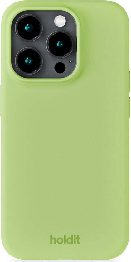 iPhone 15 Pro Soft Touch Silikon Deksel - Matcha