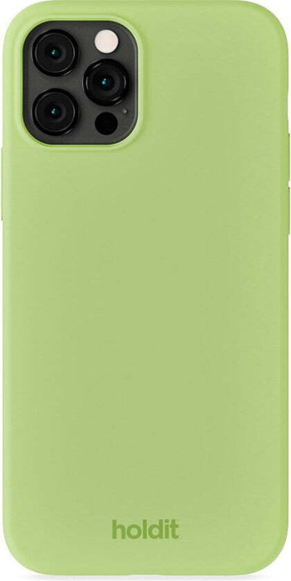 iPhone 12 / 12 Pro Soft Touch Silikon Deksel - Matcha