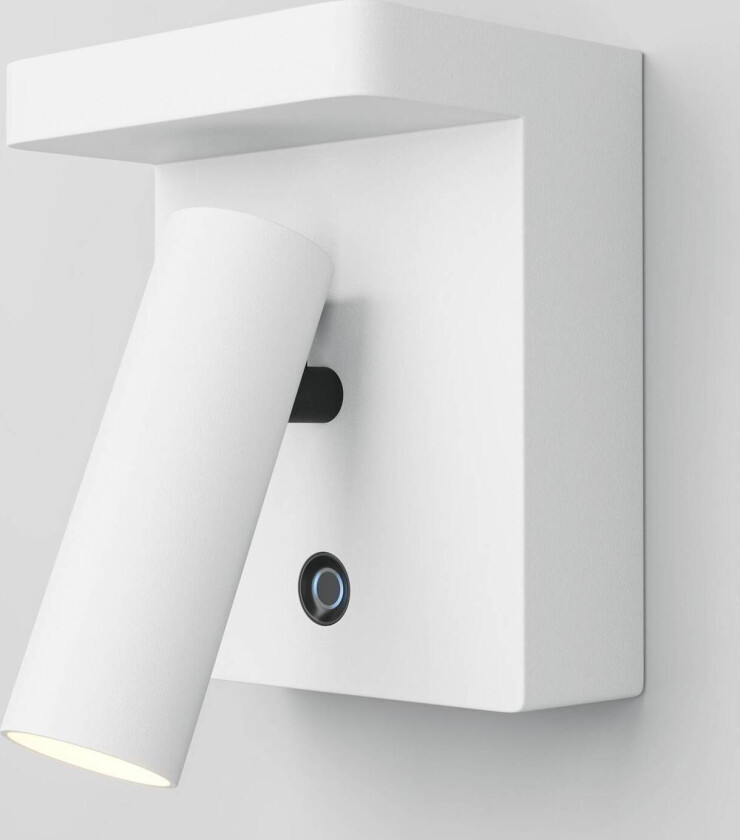 LED-vegglampe Aron, hvit, dimbar, roterbar