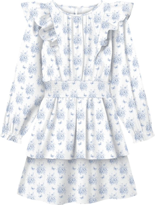 Name It Nkfhusis kjole til barn, Bright White