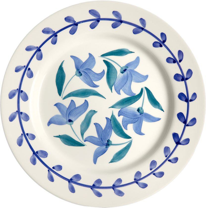 Flowers blossom tallerken Ø28 cm Hvit