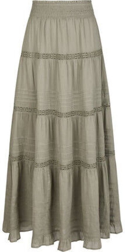 Felicia S Voile Skirt - Smoke Green 40