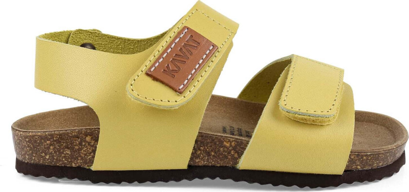 Bomhus Sandaler, Bright Yellow, 27 - Sandaler & Slippers - Gummi,Skinn