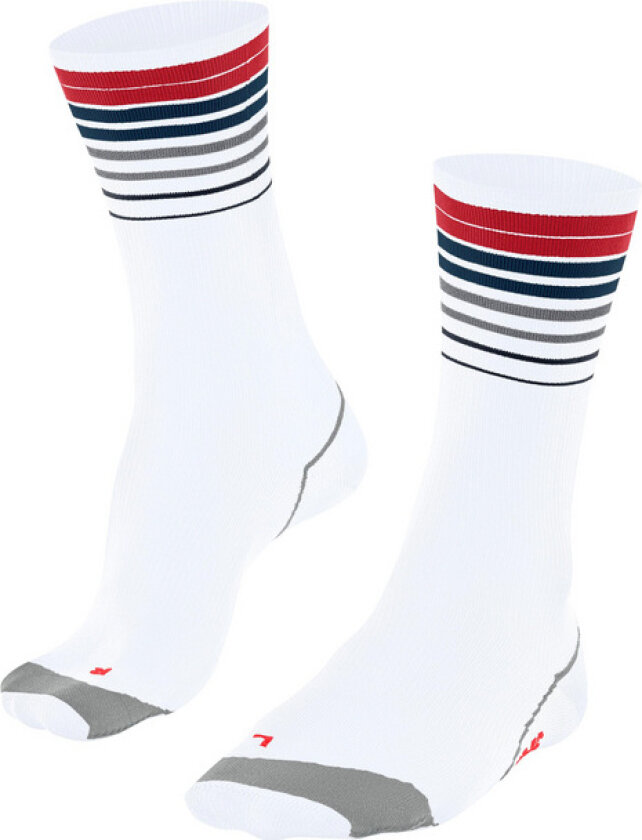 Unisex BC Impulse Reflect Biking Socks White/red
