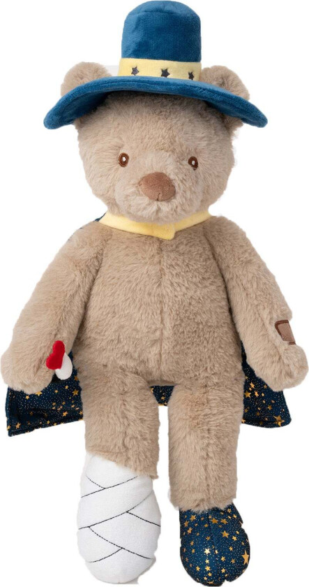 Superhero Teddy Bear Sim Sala Sven 50 cm - Kosedyr - 100% Polyester