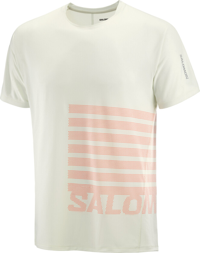 Men's Sense Aero Graphic Tee GFX Icicle/Neon Flame