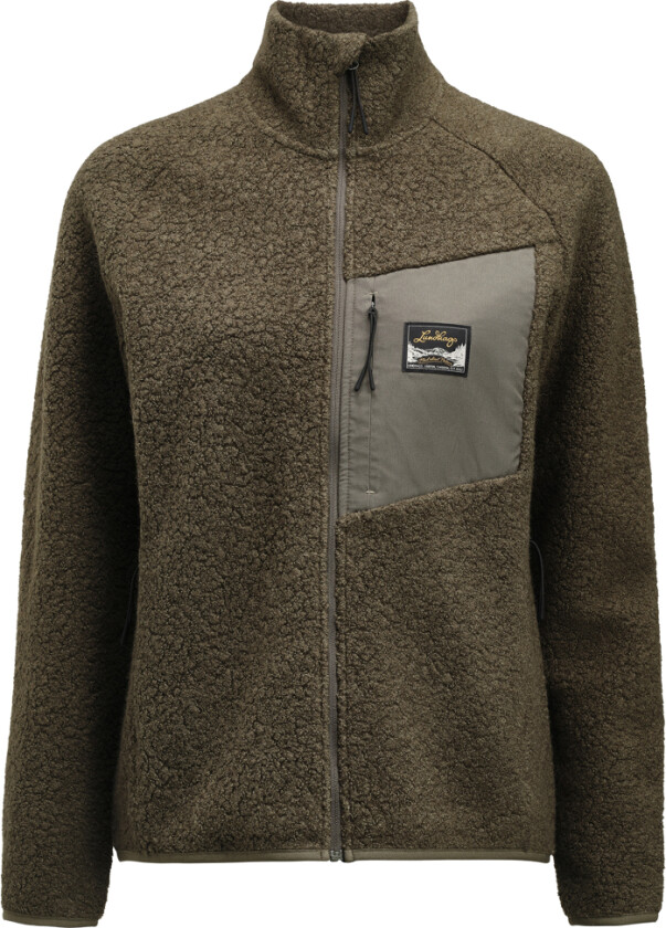 Women's Flok Wool Pile Forest Green