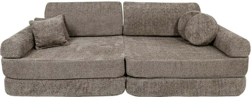 Meowbaby Premium Boulce Sofa, Tan Beige - Sittemøbler - Polyester,Elastan