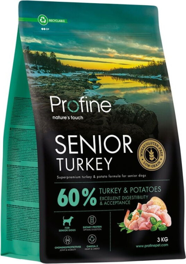 Dog Senior Turkey (3 kg)