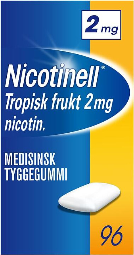 Nicotinell Tropisk Frukt 2mg 96stk