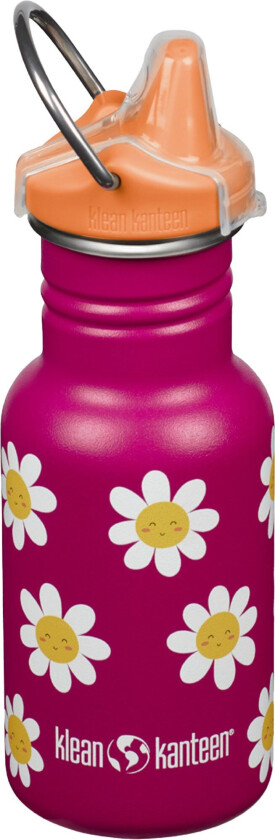 Kid Classic Narrow Sippy drikkeflaske med tut 355 ml, happy flowers