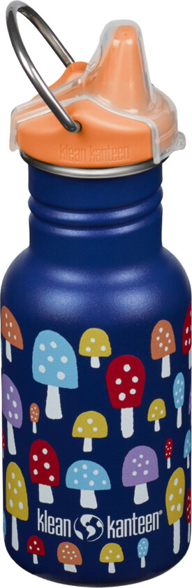 Kid Classic Narrow Sippy drikkeflaske med tut 355 ml, mushrooms