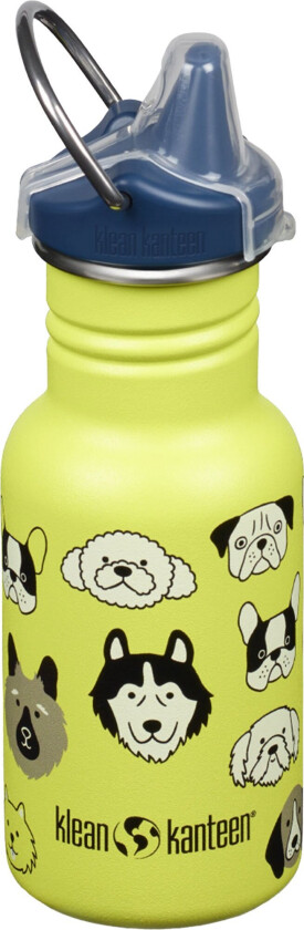 Kid Classic Narrow Sippy drikkeflaske med tut 355 ml, dogs