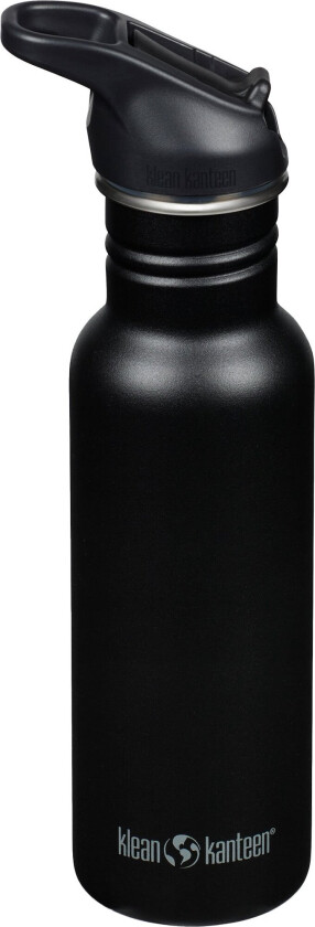Classic Narrow Flip Sport drikkeflaske 532 ml, svart