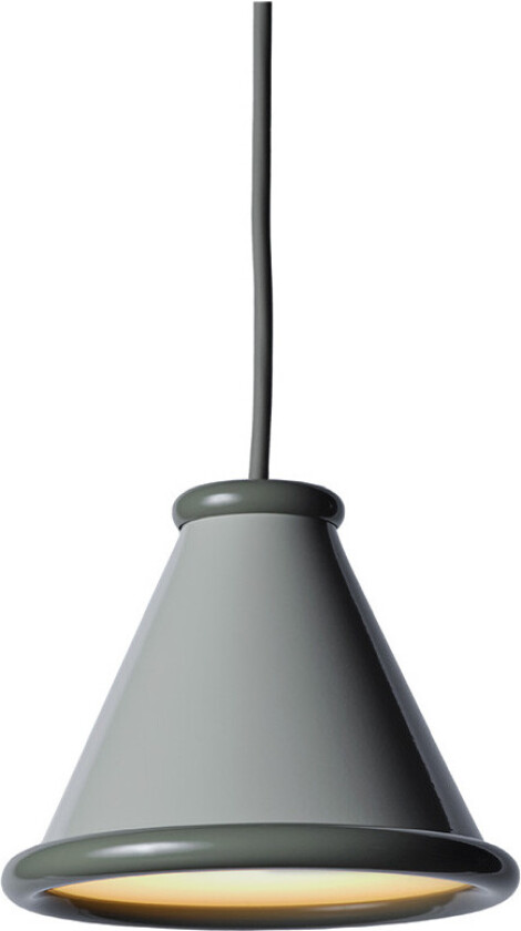 Belle Pendel Ø15 Pebble Grey/Moss Grey