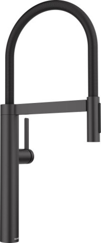 BLANCO culina-s ii kjøkkenkran med uttrekkbar dusj sort matt