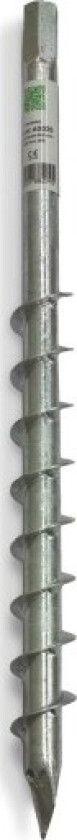 Stavrex Liten M16 x 25 x 595 mm jordskrue, for 24 mm topp