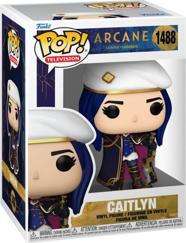 Arcane - Caitlyn Vinylfigur 1488 - Funko Pop! - Funko Shop Europe