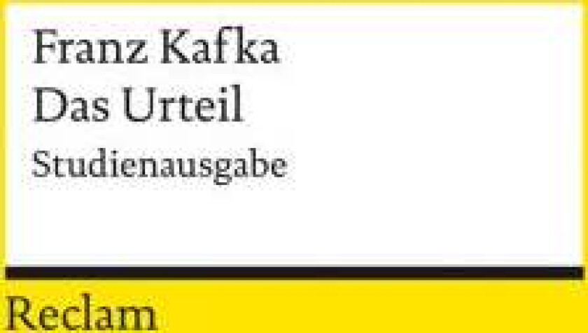 Das Urteil av Franz Kafka
