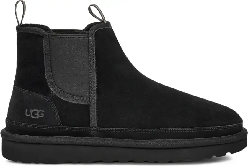 Herre, Sko, Svart, 43 EU