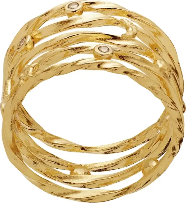 Dame, Accessories, Gul, 53 MM