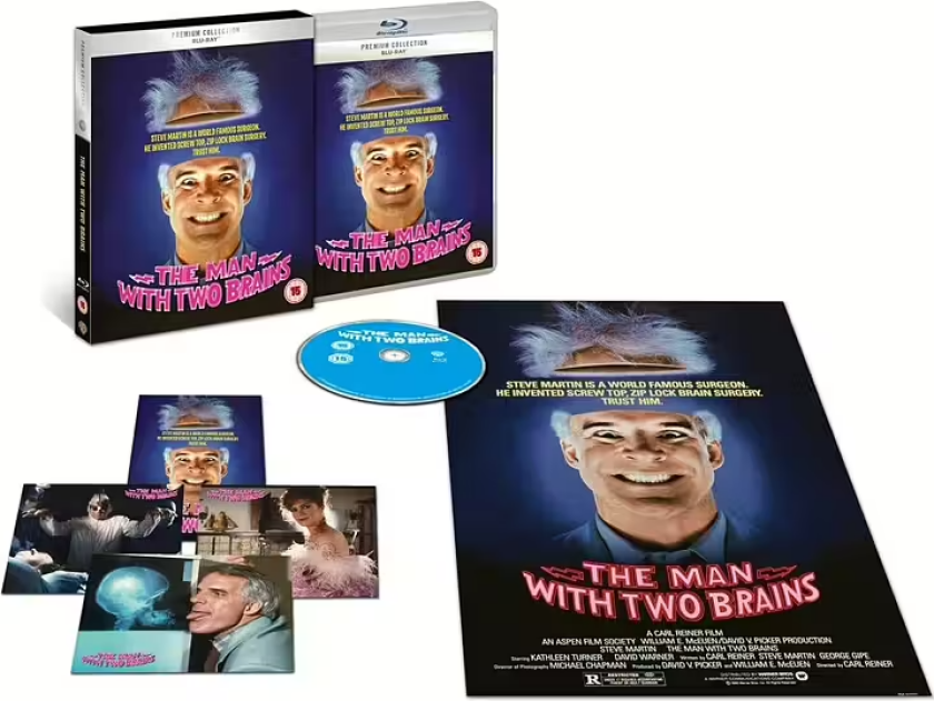 The Man With Two Brains (1983) / Mannen Med To Hjerner Bluray