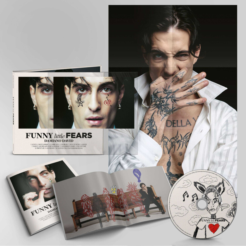 Damiano David (Måneskin) Funny Little Fears CD