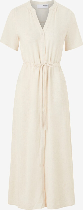 Maxikjole slfViva-Damina SS Ankle Sun Dress - Grå