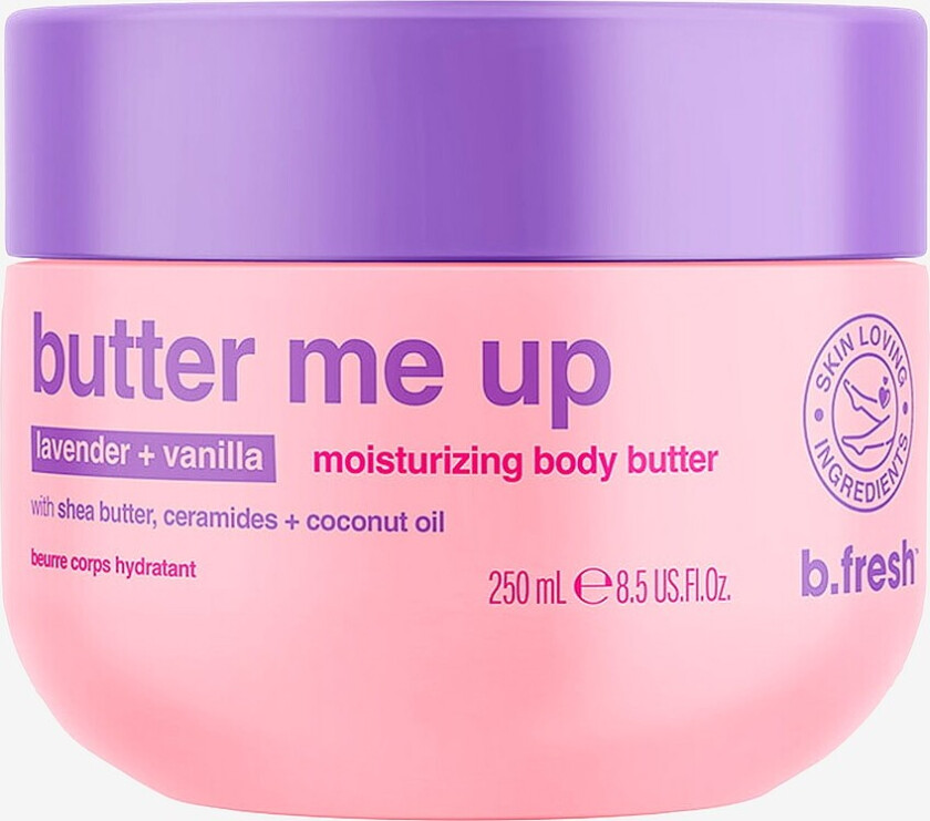 Butter Me Up - Moisturizing Body Butter 250Ml - Transparent